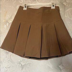 Lucky Brand Tan Skater Skirt
